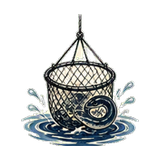 池揚げのイラスト