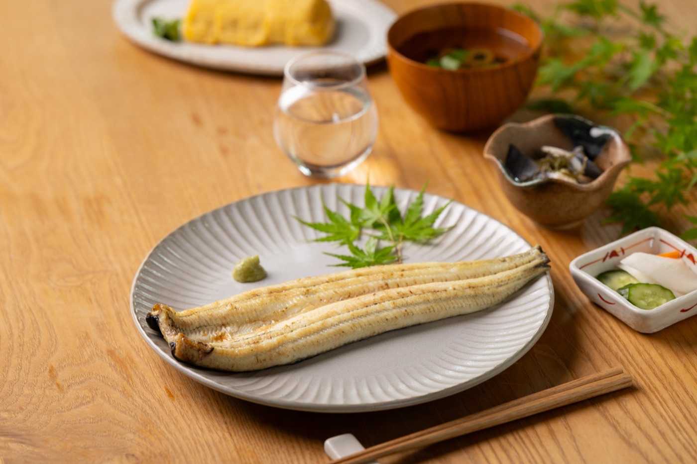 毎年夏に、うなぎを支給。